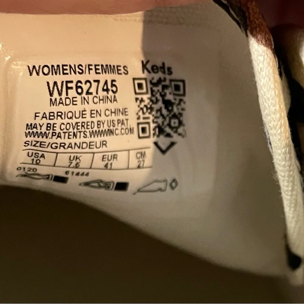 Keds Leopard canvas platform sneakers - Picture 4 of 5